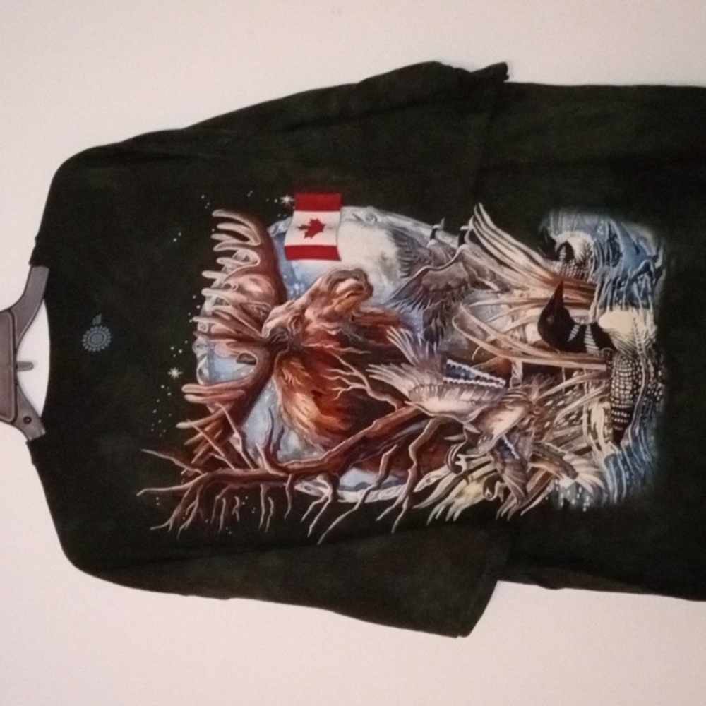 Canadian Wildlife Tee 5XL